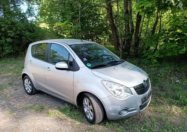 Opel Agila cena 11950 przebieg: 145000, rok produkcji 2009 z Olsztyn małe 22